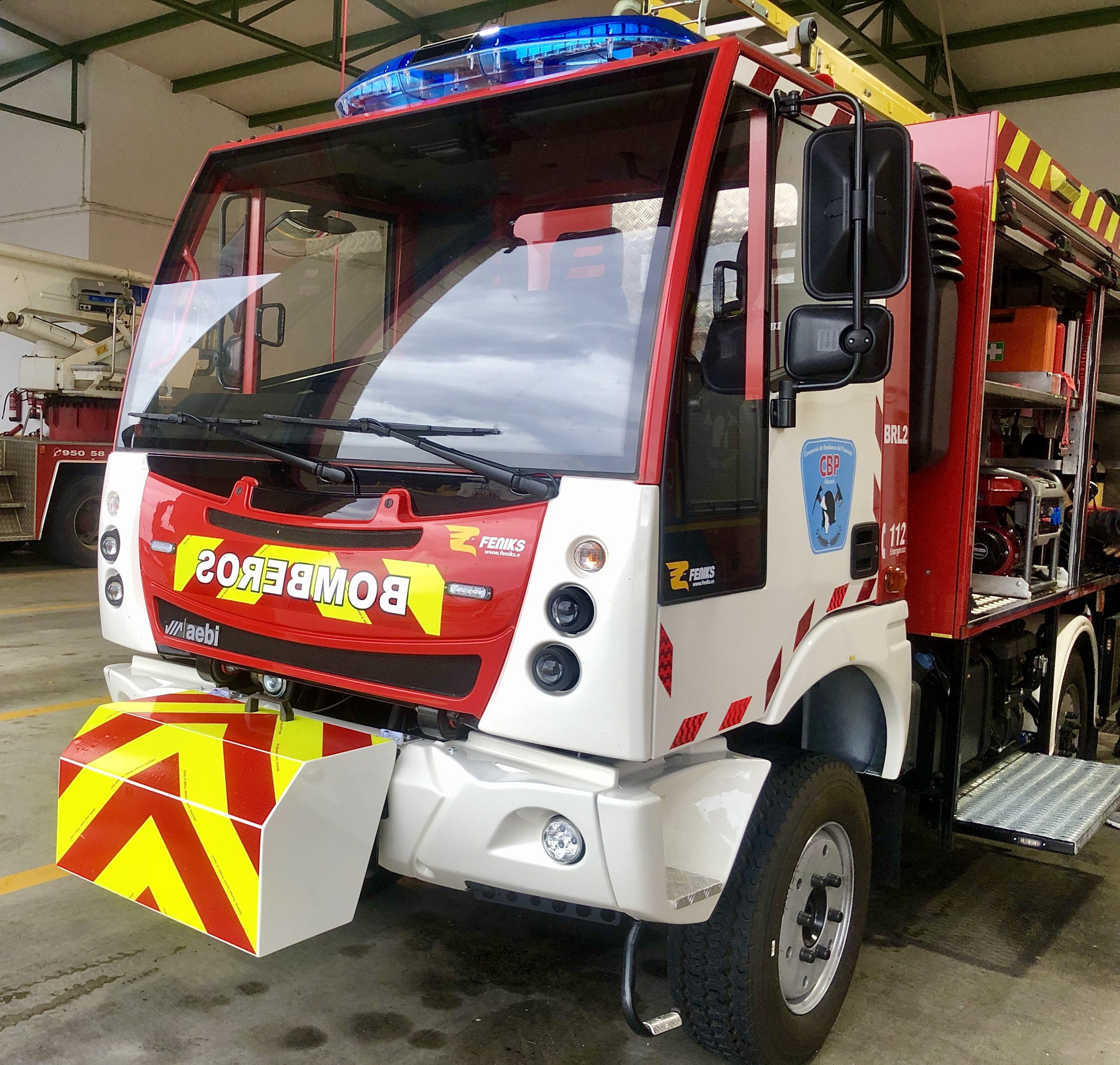Vehículo contraincendios para el consocio de bomberos del poniente almeriense