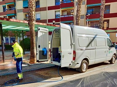 Hidrolimpiador sobre chasis Maxus en Madrid Hidrolimpiador sobre chasis Maxus en Madrid
