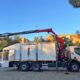 Lavacontenedores de Carga Superior para la limpieza de contenedores soterrados y de doble gancho Feniks