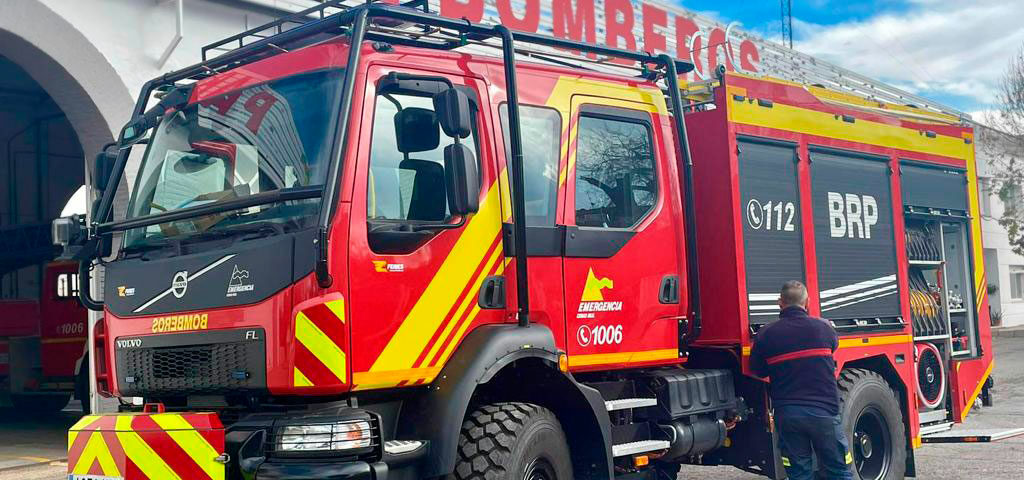 Tres primeras Autobombas Rurales Medias para Emergencias Ciudad Real