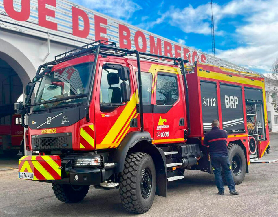 Tres primeras Autobombas Rurales Medias para Emergencias Ciudad Real