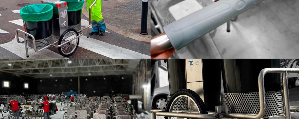 313 Carros de limpieza viaria 100% eléctricos para la limpieza urbana de Madrid