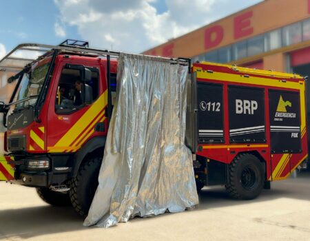 Autobomba Rural Media Feniks Para Emergencia Ciudad real con nuevo Sistema Antiatrapamiento