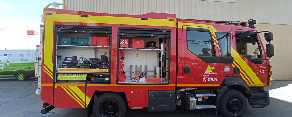 Autobomba Urbana Ligera Feniks para Emergencia Ciudad Real