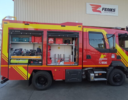 Autobomba Urbana Ligera Feniks para Emergencia Ciudad Real Autobomba Urbana Ligera Feniks para Emergencia Ciudad Real