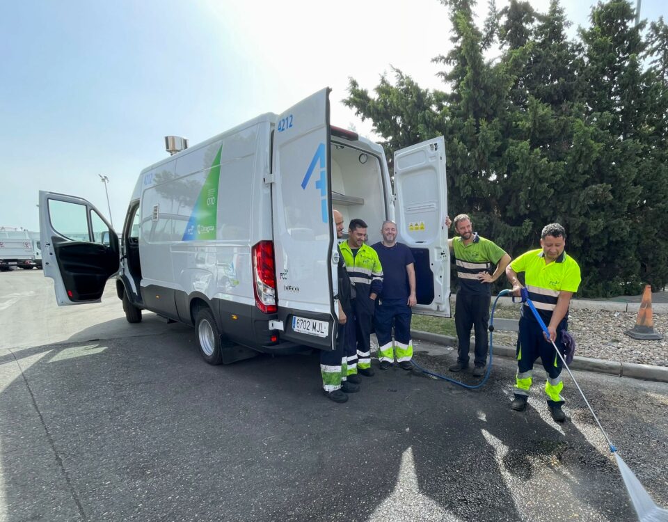 14 Hidrolimpiadores Hidrostáticos Feniks para FCC en Zaragoza