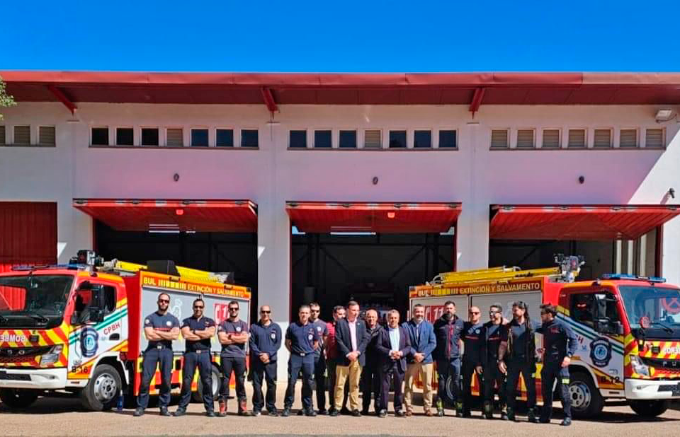 Dos nuevas autobombas urbanas ligeras Feniks para el Consorcio Provincial de Bomberos de Huelva