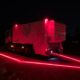 Instalación de sistema de luces perimetrales de lavacontenedores de carga trasera Feniks para Contenur