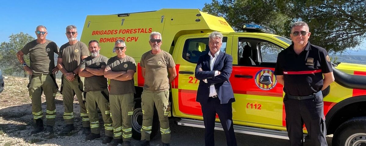 nuevos vehiculos de brigada forestal para el consorcio de bomberos de Valencia