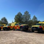 nuevos vehiculos de brigada forestal para el consorcio de bomberos de Valencia