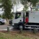 Baldeadora hidrostática Feniks para Acciona con destino Madrid