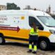 Hidrolimpiador eléctrico Feniks para UTE Protección del Paisaje Urbano de Sevilla